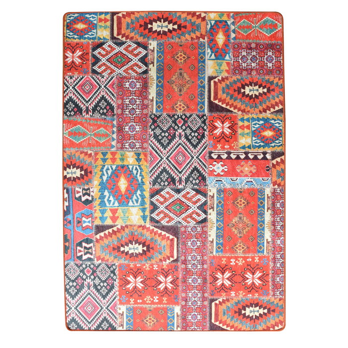 Conceptum Alfombra Patchwork Multicolor 140 x 190 cm